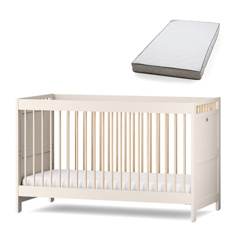 Silver Cross Seville Convertible Cot to Toddler Bed - Cashmere Oak