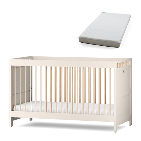 Silver Cross Seville Convertible Cot to Toddler Bed - Cashmere Oak