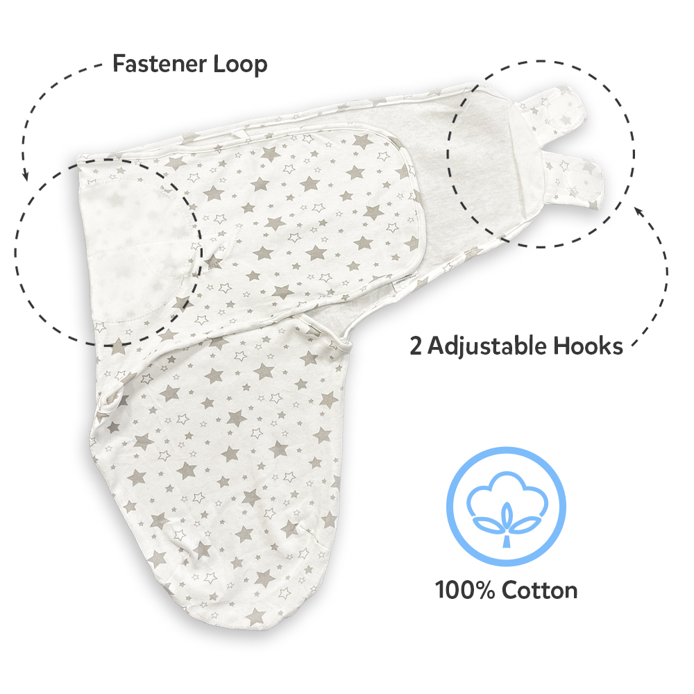 Callowesse Newborn Baby Swaddle 0-3 Months – Starry Night