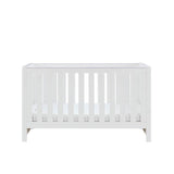 Tutti Bambini Tivoli 2 Piece Nursery Furniture Set with Cot Bed & Dresser - White