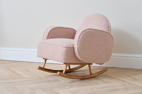 Tutti Bambini Micah Mini Me Children's Rocking Chair - Boucle Blush