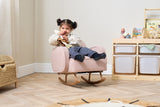 Tutti Bambini Micah Mini Me Children's Rocking Chair - Boucle Blush