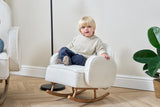 Tutti Bambini Micah Mini Me Children's Rocking Chair - Boucle Fresh Cream