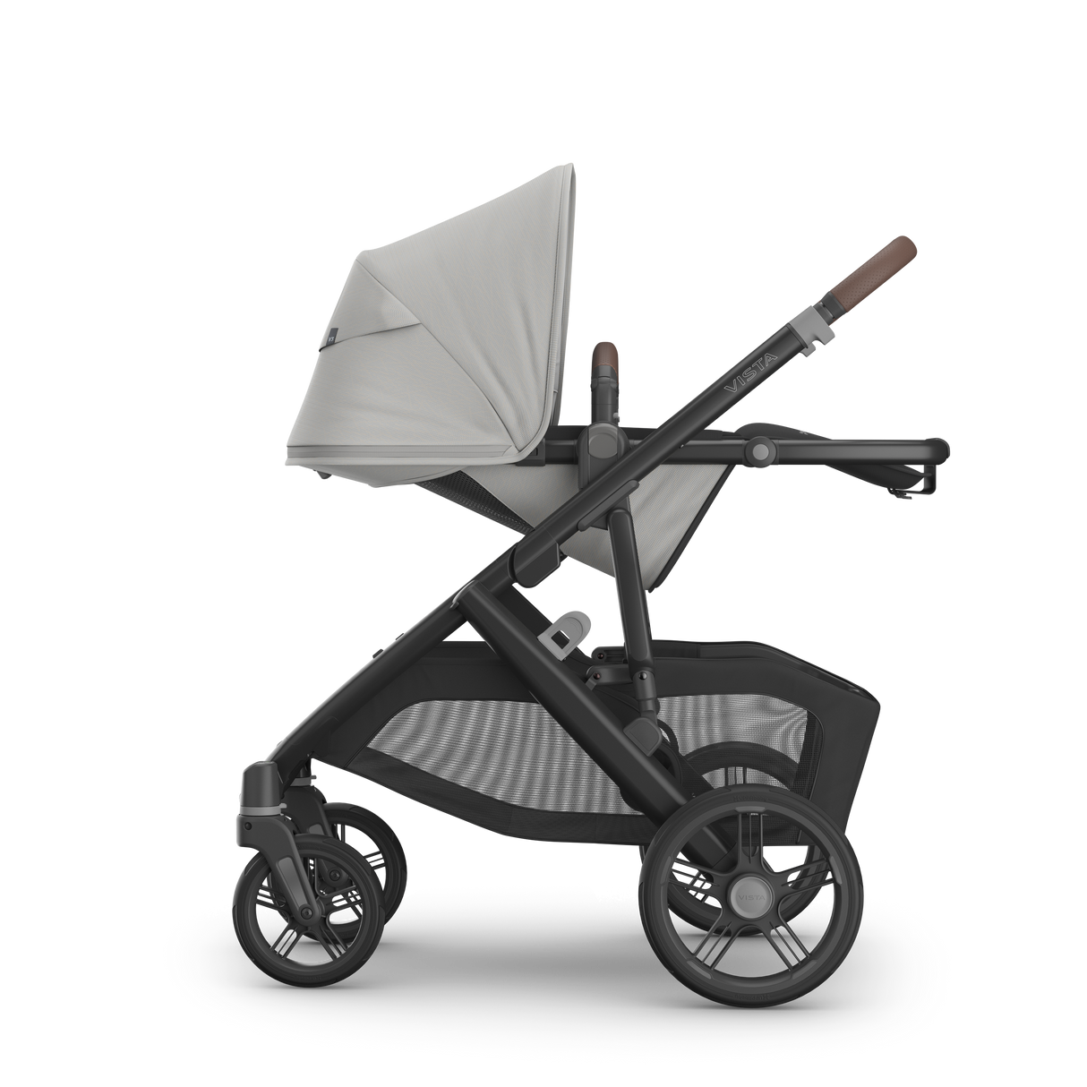 UPPAbaby Vista V3 Travel System Bundle with Cybex Cloud T Car Seat and ISOFIX Base - Savannah