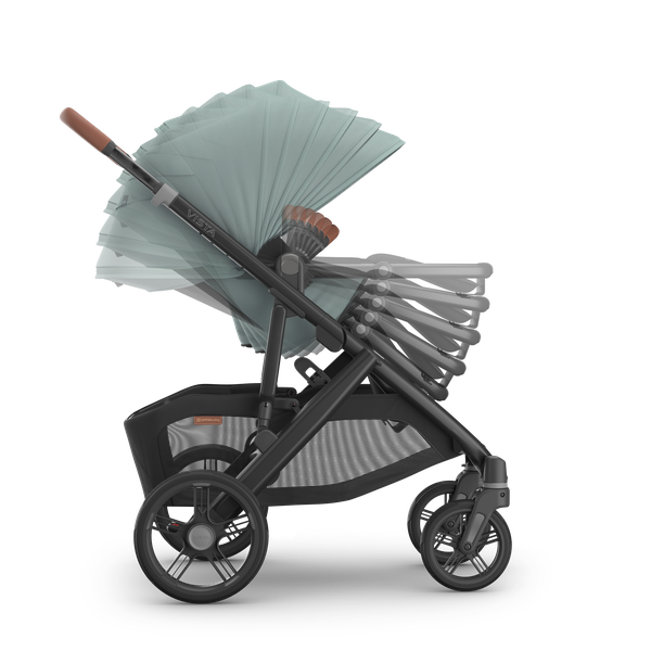 UPPAbaby Vista V3 Travel System Bundle with Cybex Cloud T Car Seat and ISOFIX Base - Kenzi