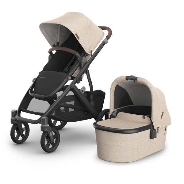 UPPAbaby Vista V3 Travel System Bundle with Cybex Cloud T Car Seat and ISOFIX Base - Liam