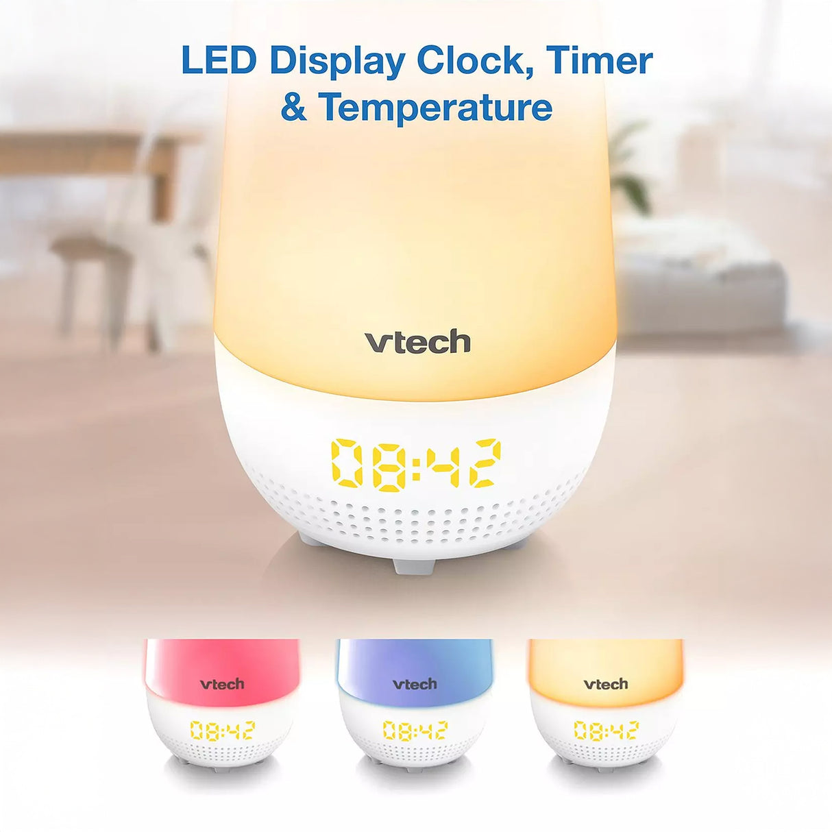 VTech V-Hush Lite Soothing Night Light Baby Sleep Trainer