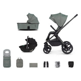 Venicci Upline 2 Travel System with Accessories and Tiago Car Seat - Aloe