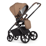 Venicci Claro Travel System with Engo Car Seat and ISOFIX Base - Caramel