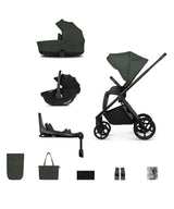 Venicci Claro Travel System with Tiago 360 Car Seat and ISOFIX Base - Forest Green