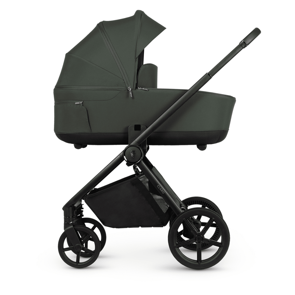 Venicci Claro 2 in 1 Pushchair Bundle with Accessories - Forest Green