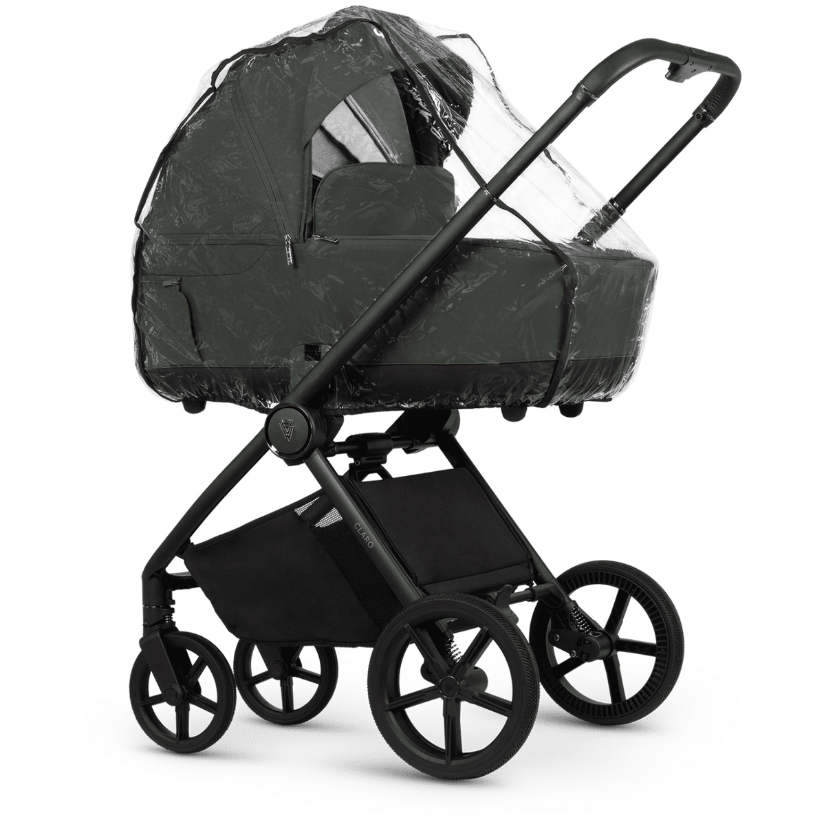 Venicci Claro 2 in 1 Pushchair Bundle with Accessories - Forest Green