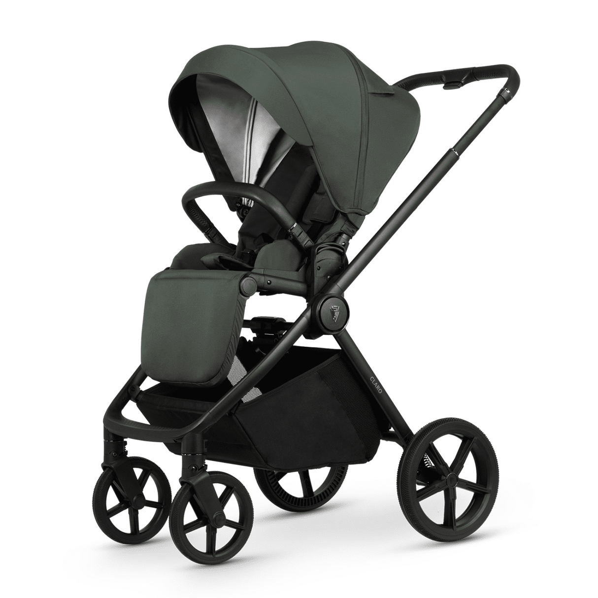 Venicci Claro 2 in 1 Pushchair Bundle with Accessories - Forest Green