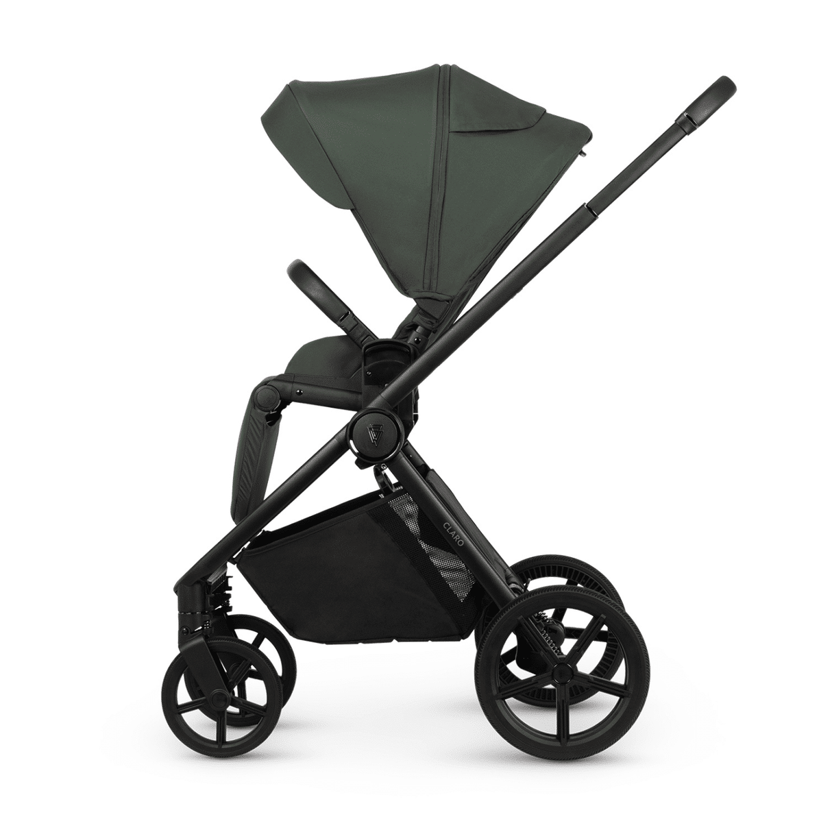 Venicci Claro 2 in 1 Pushchair Bundle with Accessories - Forest Green