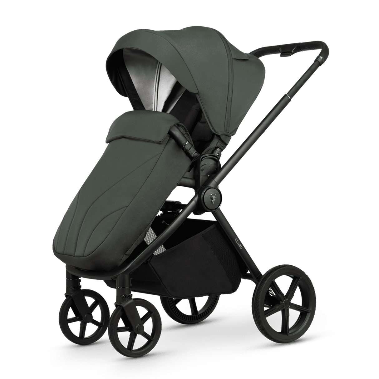 Venicci Claro 2 in 1 Pushchair Bundle with Accessories - Forest Green