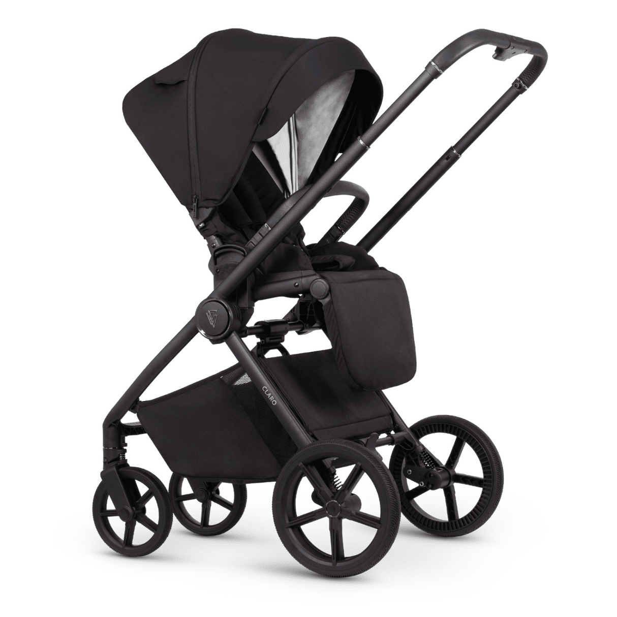 Venicci Claro 2 in 1 Pushchair Bundle with Accessories - Noir