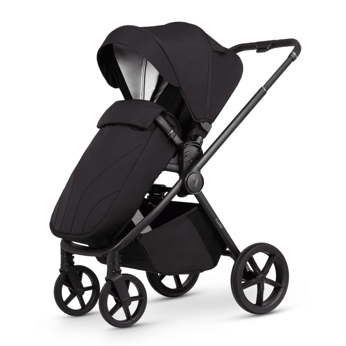 Venicci Claro 2 in 1 Pushchair Bundle with Accessories - Noir