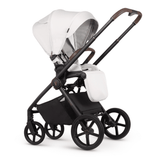 Venicci Claro Travel System Bundle with Accessories, Cybex Cloud T & ISOFIX Base - Vanilla