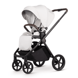 Venicci Claro Travel System Bundle with Accessories, Cybex Cloud T & ISOFIX Base - Vanilla