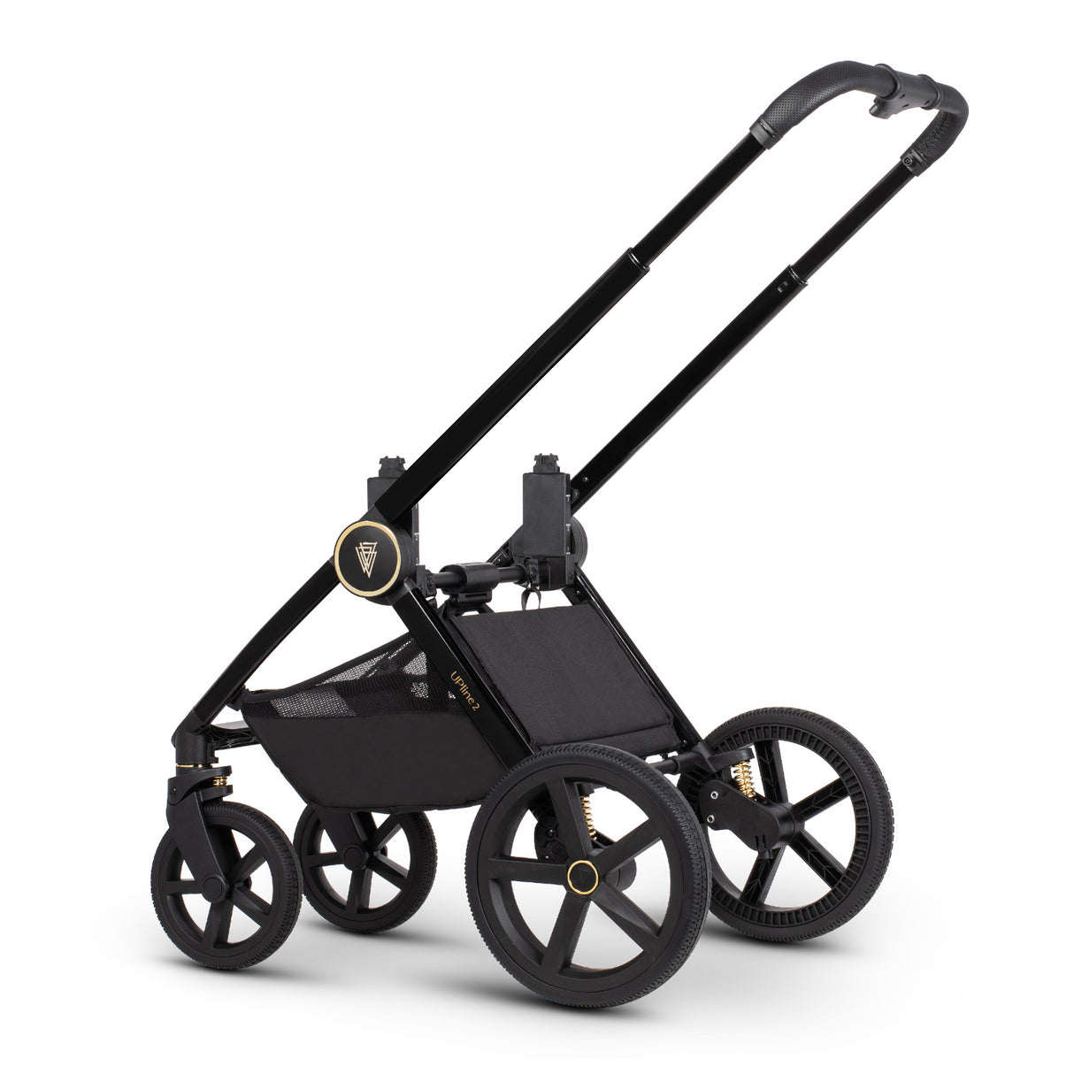 Venicci Upline 2 Pushchair Bundle with Accessories - All Black