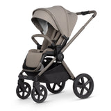 Venicci Upline 2 Travel System with Accessories, Tiago Car Seat & ISOFIX Base - Taupe