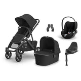 UPPAbaby Vista V3 Travel System Bundle with Cybex Cloud T Car Seat and ISOFIX Base - Jake