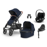 UPPAbaby Vista V3 Travel System Bundle with Cybex Cloud T Car Seat and ISOFIX Base - Noa