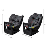 Axkid Spinkid ISOFIX Car Seat - Brick Melange