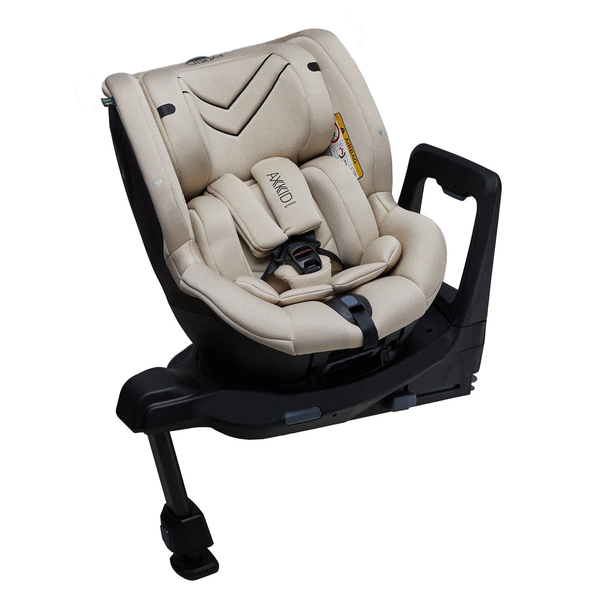 Axkid Spinkid ISOFIX Car Seat - Brick Melange