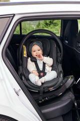 BeSafe Go Beyond i-Size Infant Car Seat - Anthracite Mesh