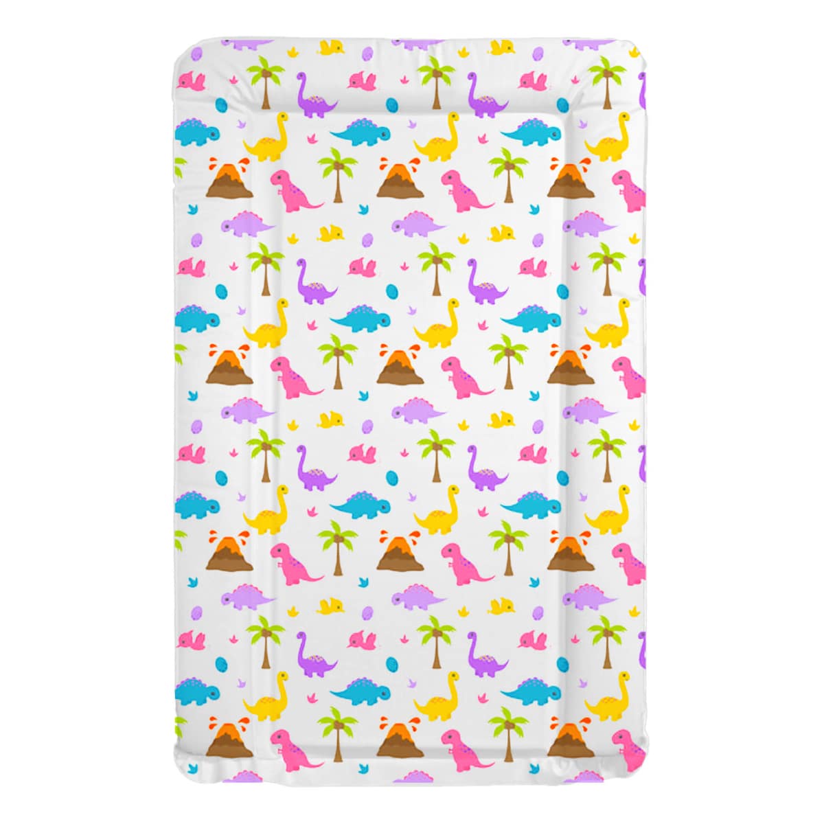 Callowesse Soft Foam Baby Changing Mat - Colourful Dinos