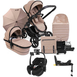 iCandy Peach 7 Complete Travel System with Maxi Cosi Pebble Pro 2 and ISOFIX Base - Cookie