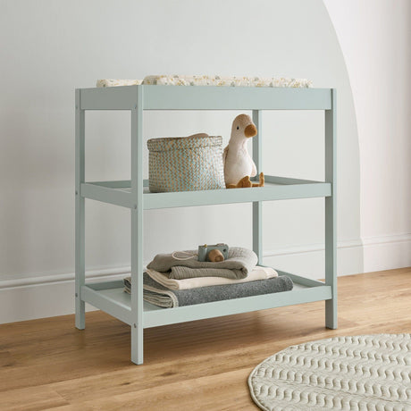 CuddleCo Nola Changing Unit Table - Sage Green