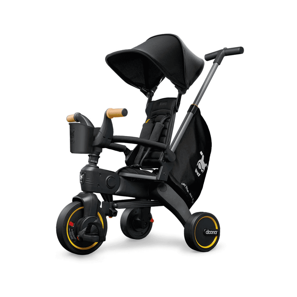 Doona Liki S5 Push Along 5-in-1 Trike / Bike - Nitro Black