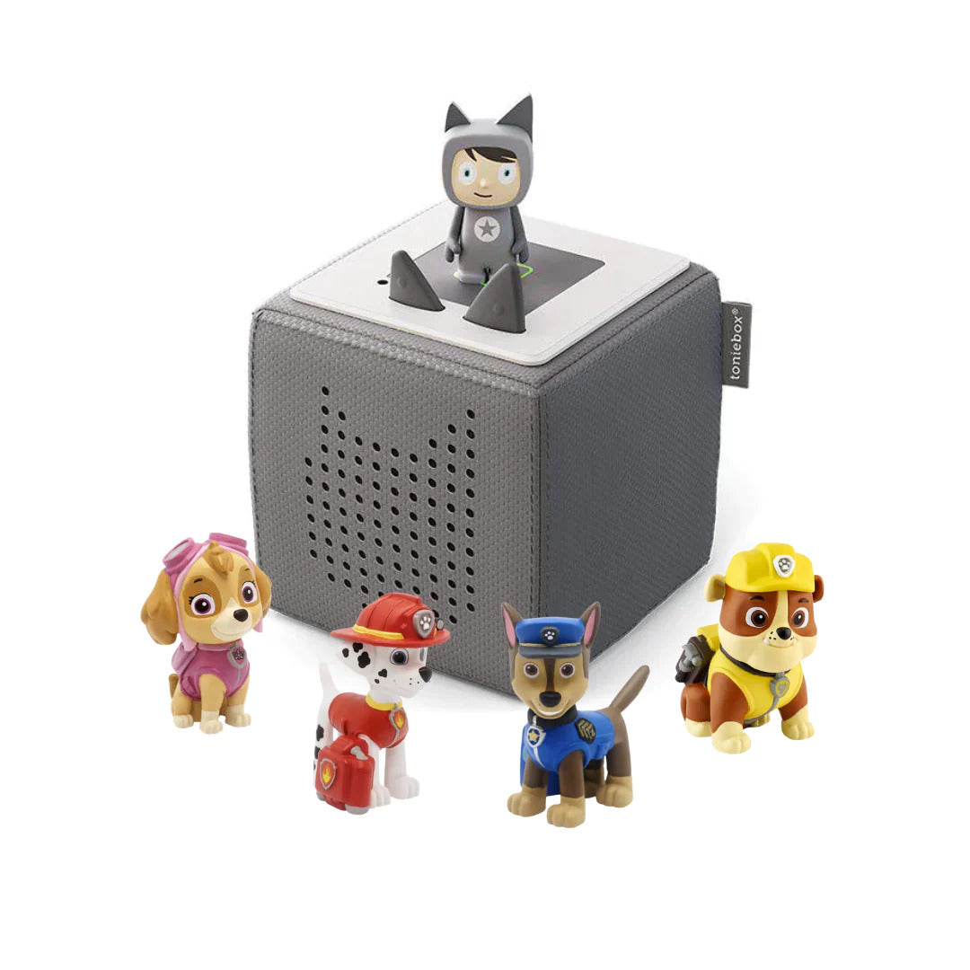 Tonies Toniebox Paw Patrol Starter Set Bundle - Grey