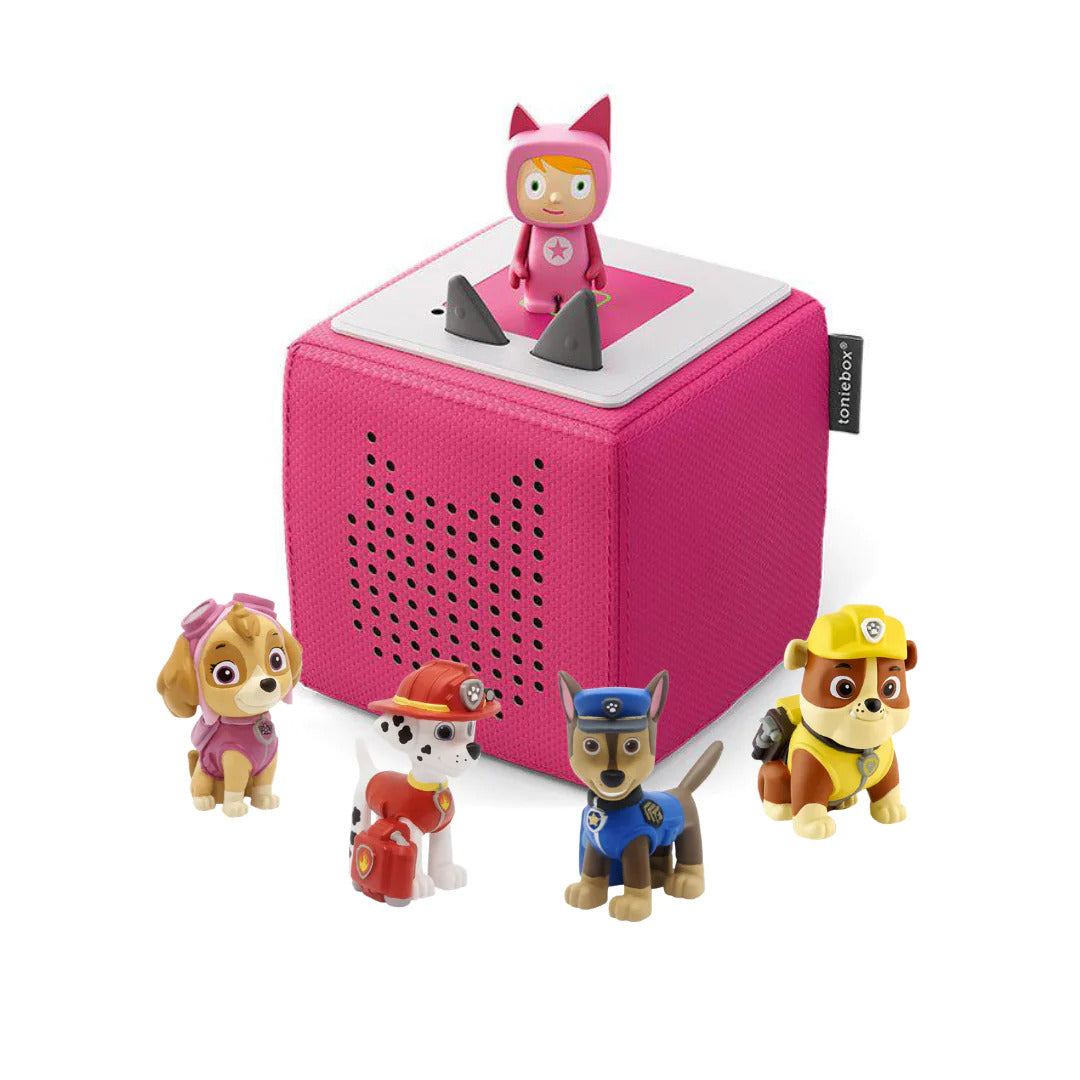 Tonies Toniebox Paw Patrol Starter Set Bundle - Pink