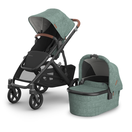 UPPAbaby Vista V3 Travel System Bundle with Cybex Cloud T Car Seat and ISOFIX Base - Gwen