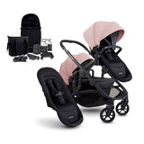 iCandy Orange 4 Complete Double Pushchair Bundle - Rose