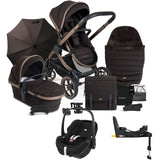 iCandy Peach 7 Complete Travel System with Maxi Cosi Pebble Pro 2 and ISOFIX Base - Pecan