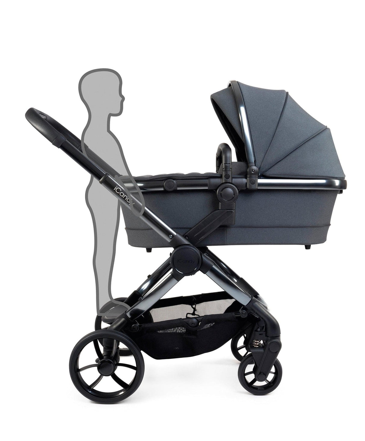 iCandy Peach 7 Complete Pushchair Bundle - Dark Grey