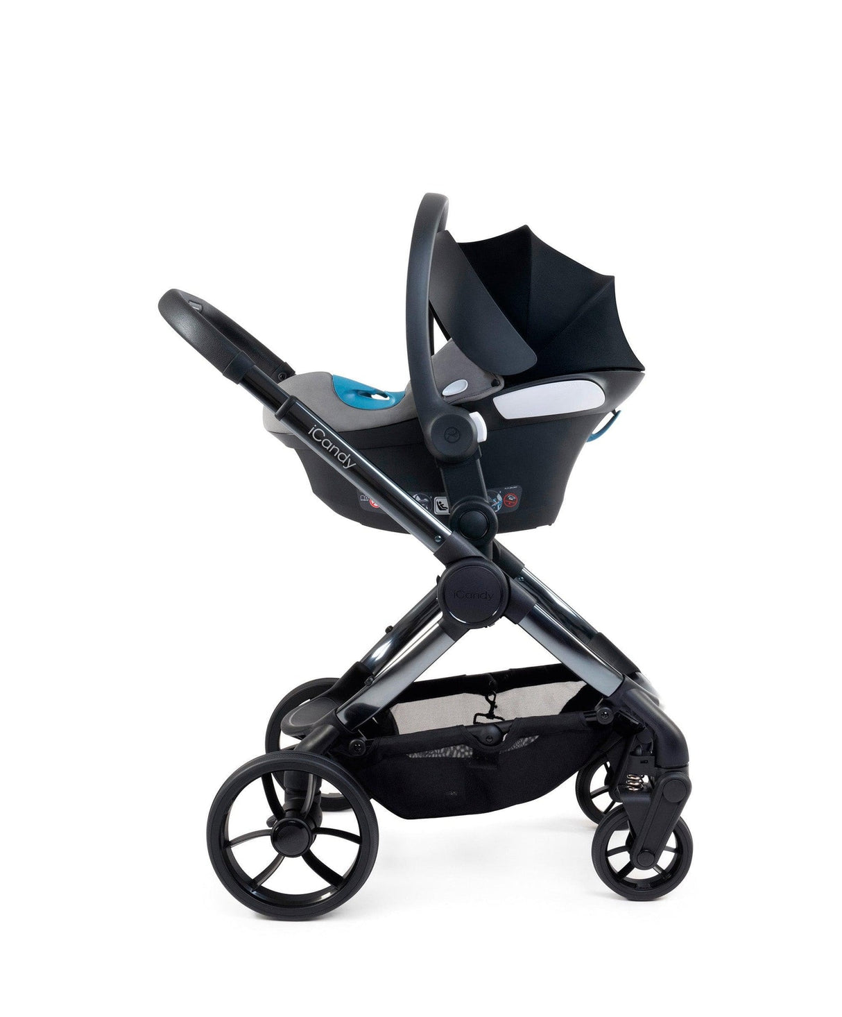 iCandy Peach 7 Complete Pushchair Bundle - Dark Grey