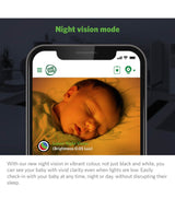 LeapFrog LF1911HD Smart Wi-Fi Baby Monitor with Colour Night Vision