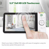 Leapfrog F2936FHD 5.5" HD Touch Screen Smart Video Baby Monitor