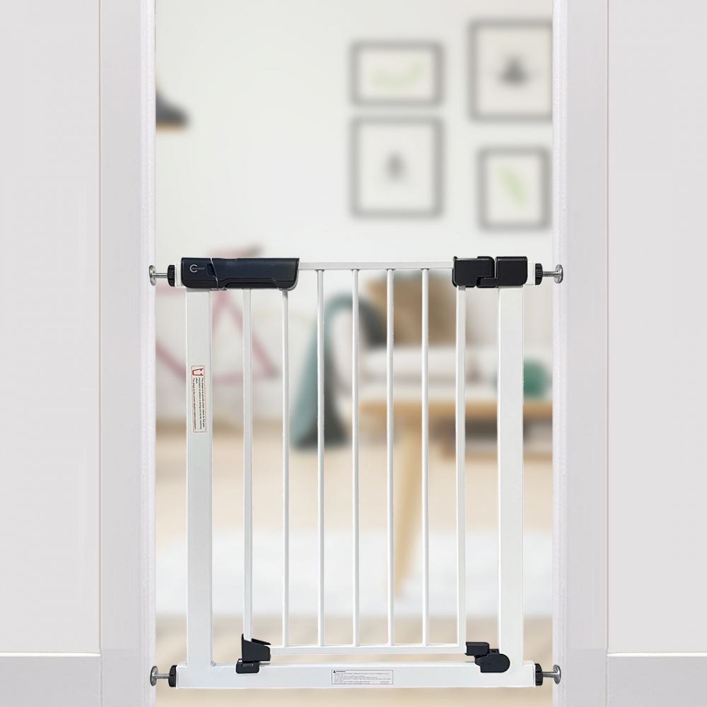 Callowesse Kuvasz Narrow Baby Stair Gate - White