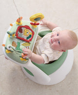 Mamas & Papas Snug Floor Seat with Activity Tray - Eucalyptus