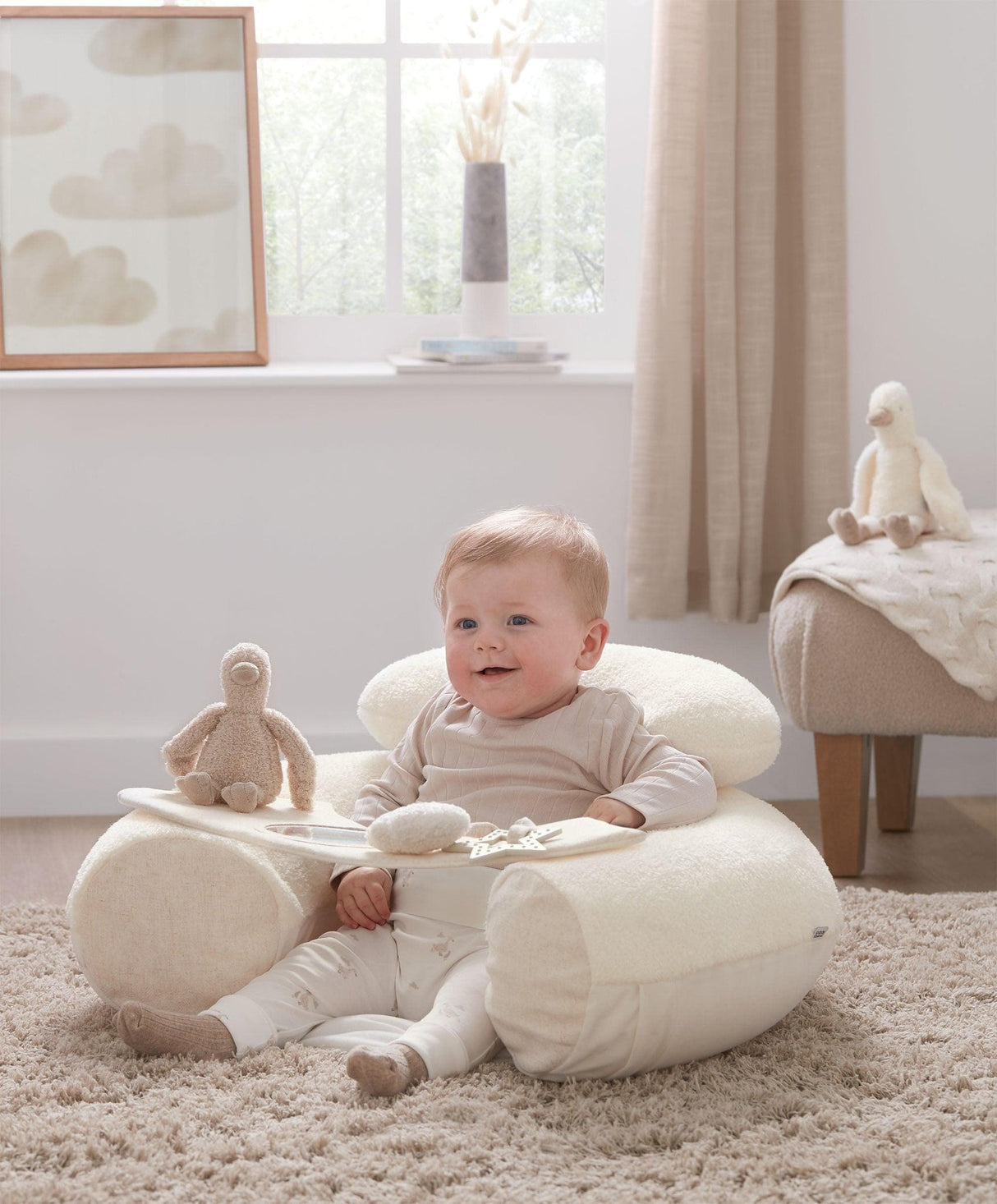 Mamas & Papas Sit and Play Baby Floor Seat - Welcome to the World Duckling