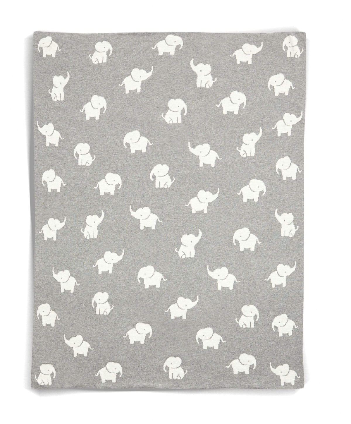 Mamas & Papas Knitted Blanket - Welcome to the World Elephant