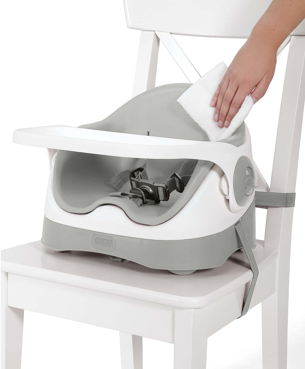 Mamas & Papas Bud 2-in-1 Booster Seat - Pebble Grey