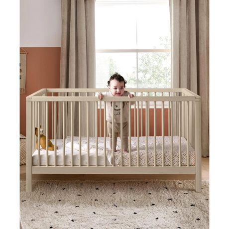 Mamas & Papas Solo Cot Bed -  Cashmere