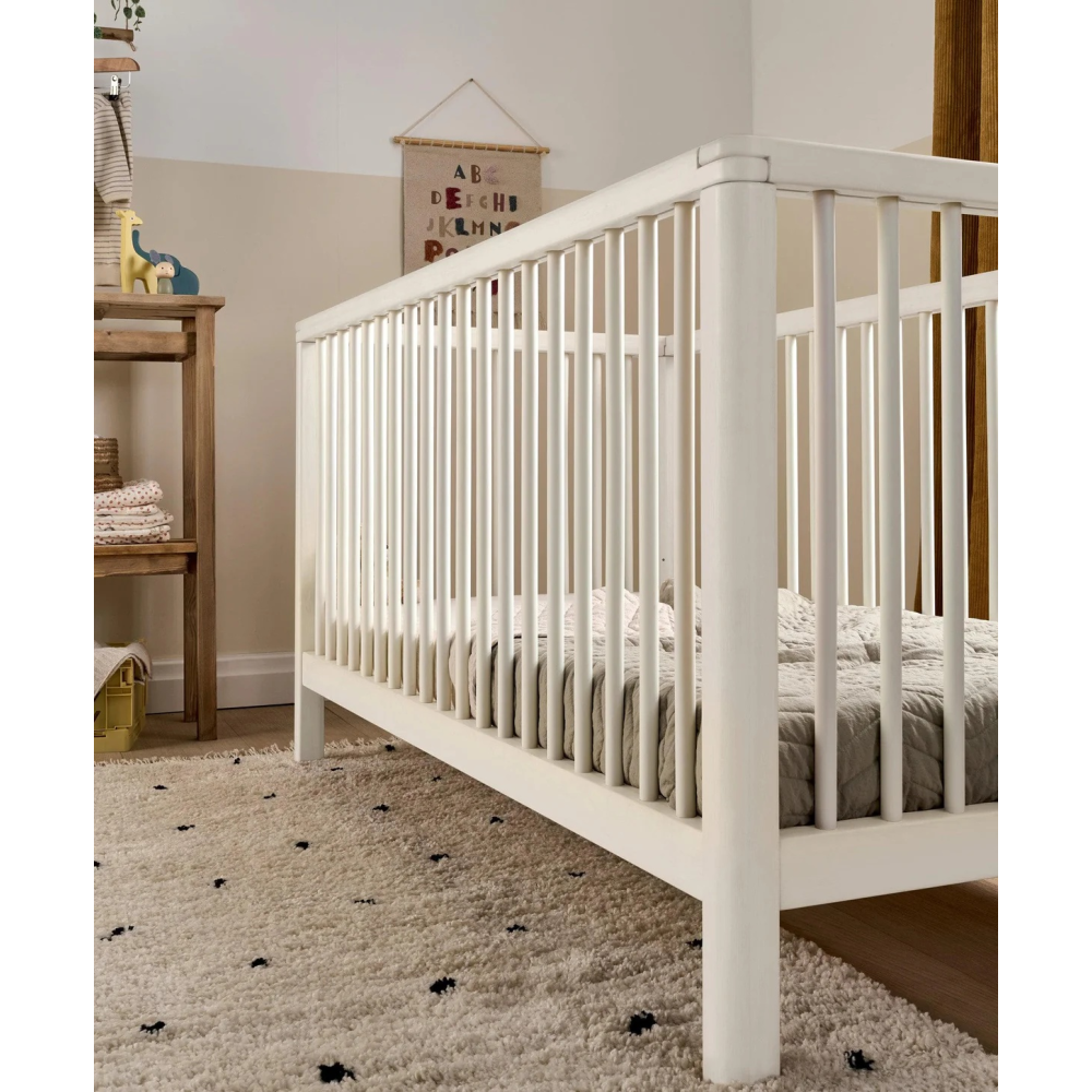 Mamas & Papas Solo Cot Bed - White